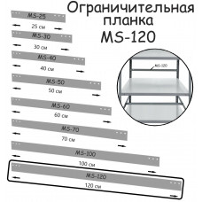 Планка ограничительная MS-120 ПРОМЕТ