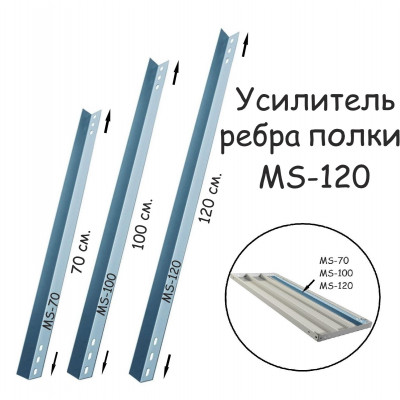 Усилитель ребра полки MS-120 ПРОМЕТ серия MS ПРОМЕТ