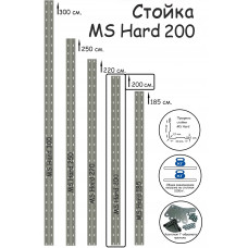 Стойка стеллажа MS Hard 200 ПРОМЕТ
